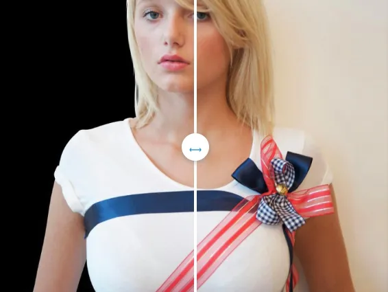 Jewelry clipping path before and after